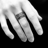 Stacking Rings Solid 925 Silver - Alkemi Designs