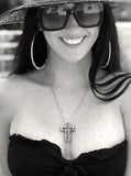 3D Cross Silver (Small) - Alkemi Designs