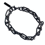 Double Mix Link handmade 925 Silver bracelet - Alkemi Designs