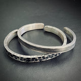 XL Solid 925 Sterling Silver Cuffs - Alkemi Designs
