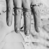 Stacking Rings Solid 925 Silver - Alkemi Designs