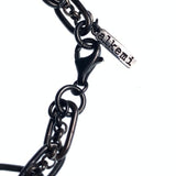 Double Mix Link handmade 925 Silver bracelet - Alkemi Designs