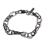 Double Link handmade 925 Silver bracelet - Alkemi Designs