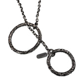 Lariat Double Ring in 925 Silver - Alkemi Designs