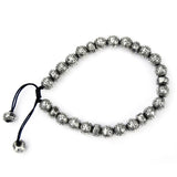 Lava Stone Solid Sterling Silver cast beads Bracelet - Alkemi Designs