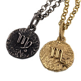 Zodiac Medallion in 18kt Gold - Alkemi Designs